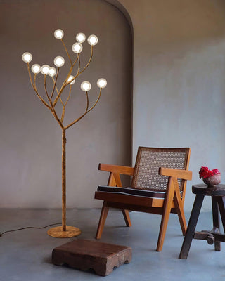 Imitation Wood Floor Lamp Arkstarhome