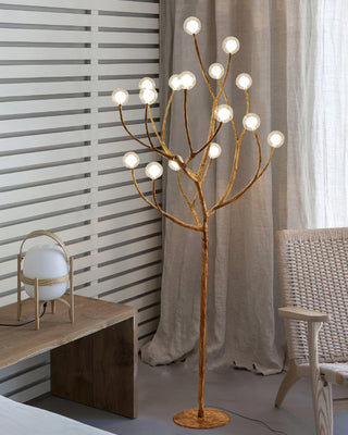 Imitation Wood Floor Lamp Arkstarhome