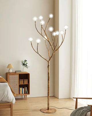 Imitation Wood Floor Lamp Arkstarhome
