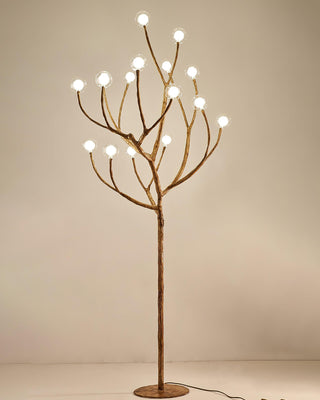 Imitation Wood Floor Lamp Arkstarhome