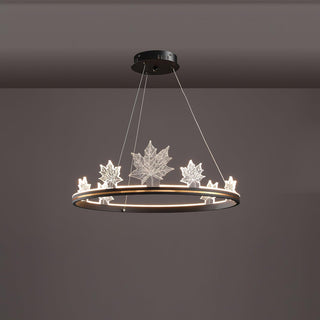 Ion Leaf Chandelier Arkstarhome