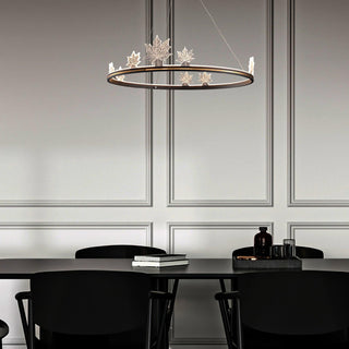 Ion Leaf Chandelier Arkstarhome