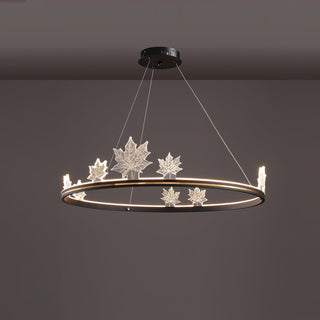 Ion Leaf Chandelier Arkstarhome
