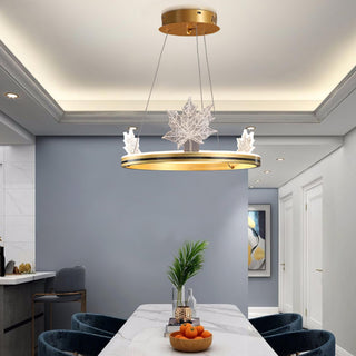 Ion Leaf Chandelier Arkstarhome