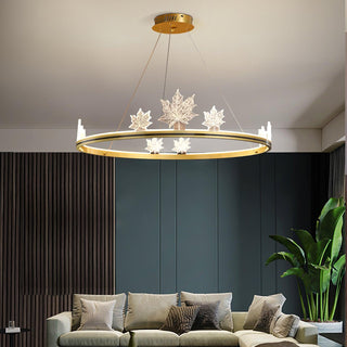 Ion Leaf Chandelier Arkstarhome