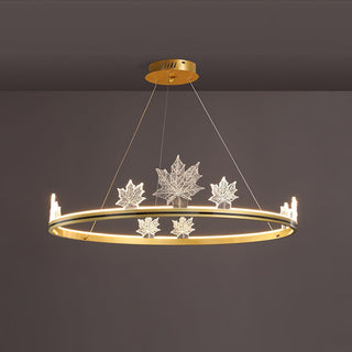 Ion Leaf Chandelier Arkstarhome