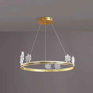 Ion Leaf Chandelier Arkstarhome