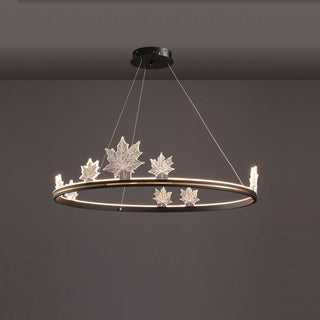 Ion Leaf Chandelier Arkstarhome