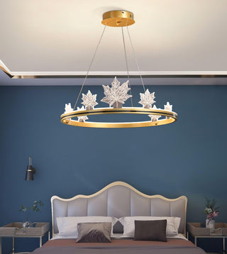 Ion Leaf Chandelier Arkstarhome