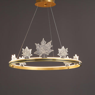 Ion Leaf Chandelier Arkstarhome
