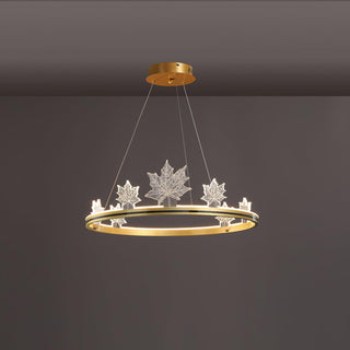 Ion Leaf Chandelier Arkstarhome
