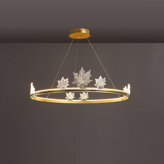 Ion Leaf Chandelier Arkstarhome