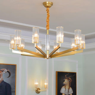 Kayla Brass Chandelier Arkstarhome