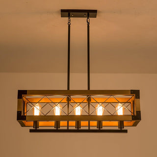 Kitchen Island Rectangle Chandelier Arkstarhome