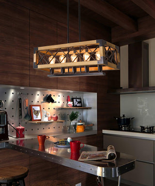 Kitchen Island Rectangle Chandelier Arkstarhome