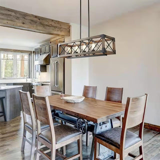 Kitchen Island Rectangle Chandelier Arkstarhome