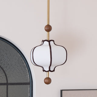 Lantern Fabric Pendant Light Arkstarhome