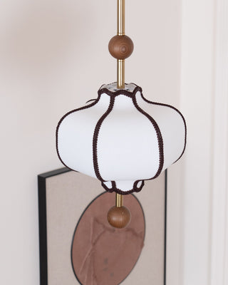 Lantern Fabric Pendant Light Arkstarhome
