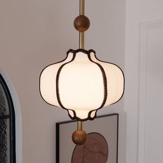 Lantern Fabric Pendant Light Arkstarhome