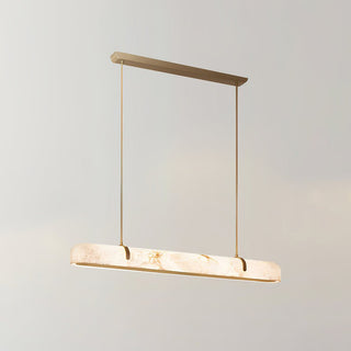 Linear Alabaster Chandelier Arkstarhome