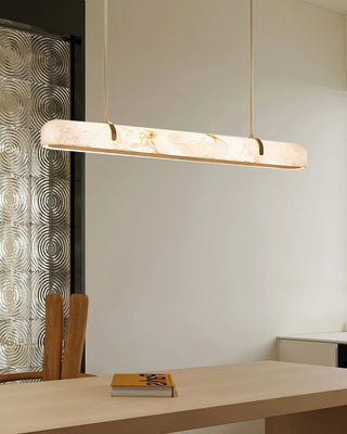 Linear Alabaster Chandelier Arkstarhome