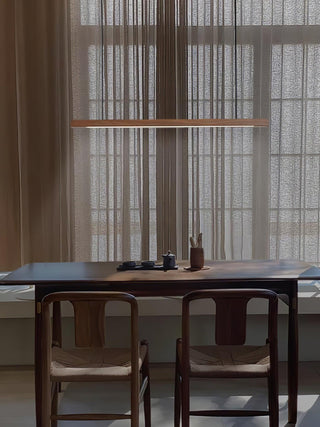 Linear Wooden Pendant Light Arkstarhome