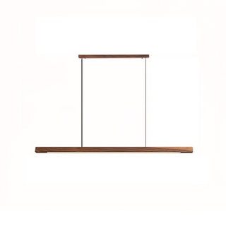 Linear Wooden Pendant Light Arkstarhome