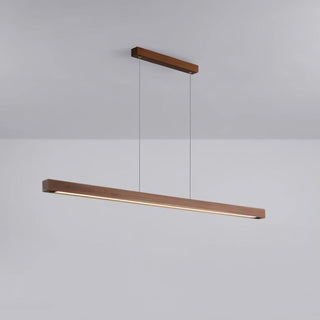 Linear Wooden Pendant Light Arkstarhome