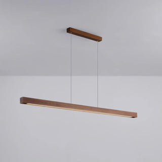 Linear Wooden Pendant Light Arkstarhome