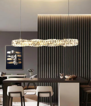 Long Crystal Pendant Lamp Arkstarhome