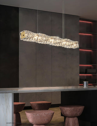 Long Crystal Pendant Lamp Arkstarhome