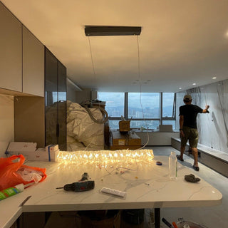 Long Crystal Pendant Lamp Arkstarhome