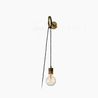 Loop Minimalist Wall Light With Wall Socket Arkstarhome