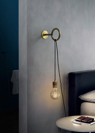 Loop Minimalist Wall Light With Wall Socket Arkstarhome