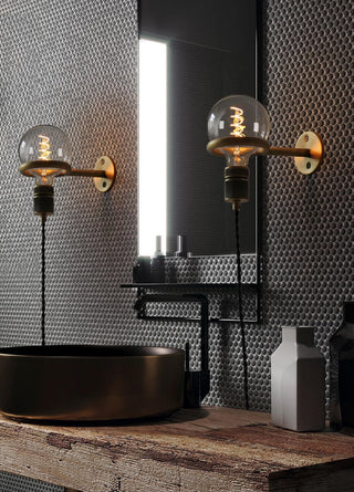Loop Minimalist Wall Light With Wall Socket Arkstarhome