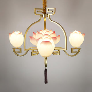 Lotus Bloom Chandelier Arkstarhome