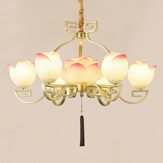 Lotus Bloom Chandelier Arkstarhome