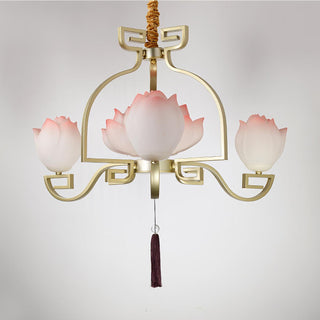 Lotus Bloom Chandelier Arkstarhome