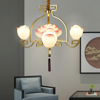 Lotus Bloom Chandelier Arkstarhome