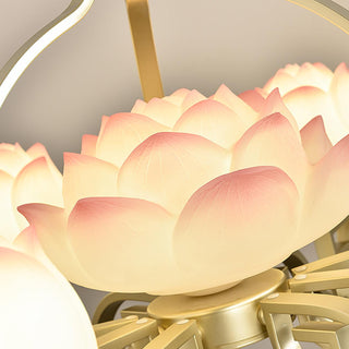 Lotus Bloom Chandelier Arkstarhome
