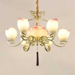 Lotus Bloom Chandelier Arkstarhome