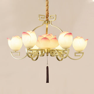 Lotus Bloom Chandelier Arkstarhome