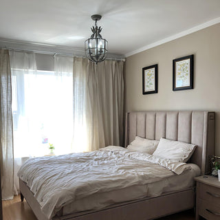 Lustre Retro Cage Chandelier Arkstarhome