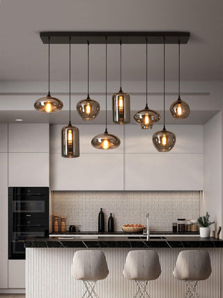 Bottle Glass Pendant Light Arkstarhome