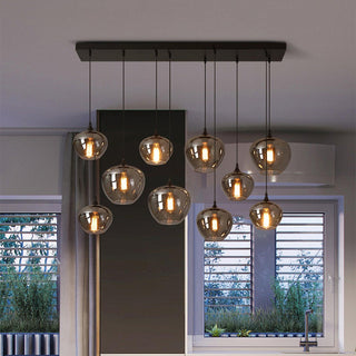 Bottle Glass Pendant Light Arkstarhome