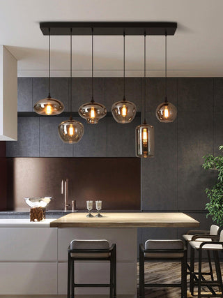 Bottle Glass Pendant Light Arkstarhome