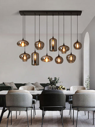 Bottle Glass Pendant Light Arkstarhome