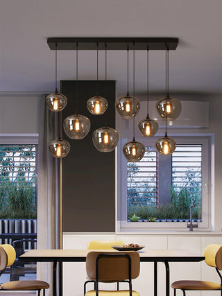 Bottle Glass Pendant Light Arkstarhome