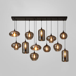 Bottle Glass Pendant Light Arkstarhome