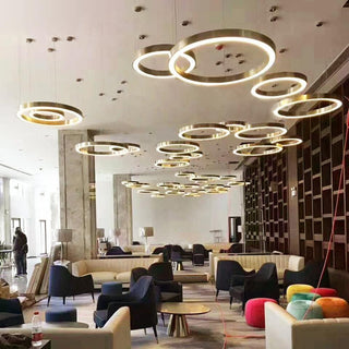 Ring LED Pendant Light Arkstarhome